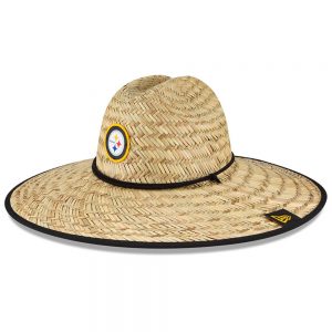 Pittsburgh Steelers New Era 2020 NFL Summer Straw Hat